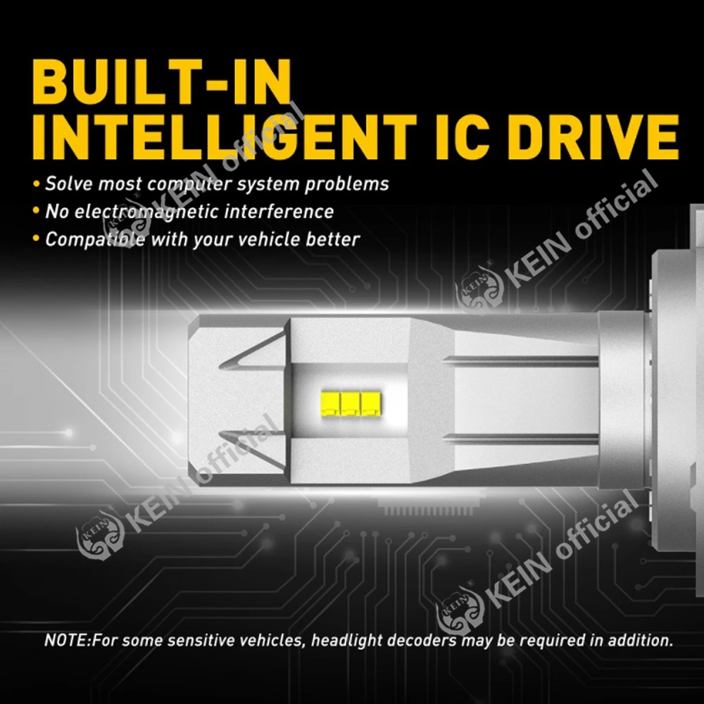 KEIN 2PCS H4 Led Headlight for Car Led Headlamp Bulb H1 H3 H11 Led Headlamp H4 H7 H8 H9 H11 Fog Lamp 9005 9006 9006 Led Headlight LED Headlamp HB3 HB4 Daytime Running Light H11 Led Fog Light White