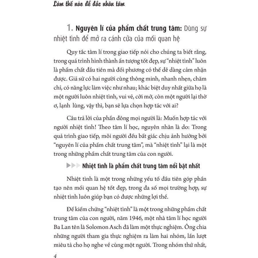 Sách Minh Long - Làm Thế Nào Để Đắc Nhân Tâm
