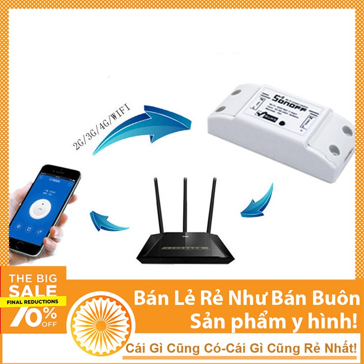 Điều Khiển Thiết Bị Điện Gia Đình Qua WIFI, 3G, 4G