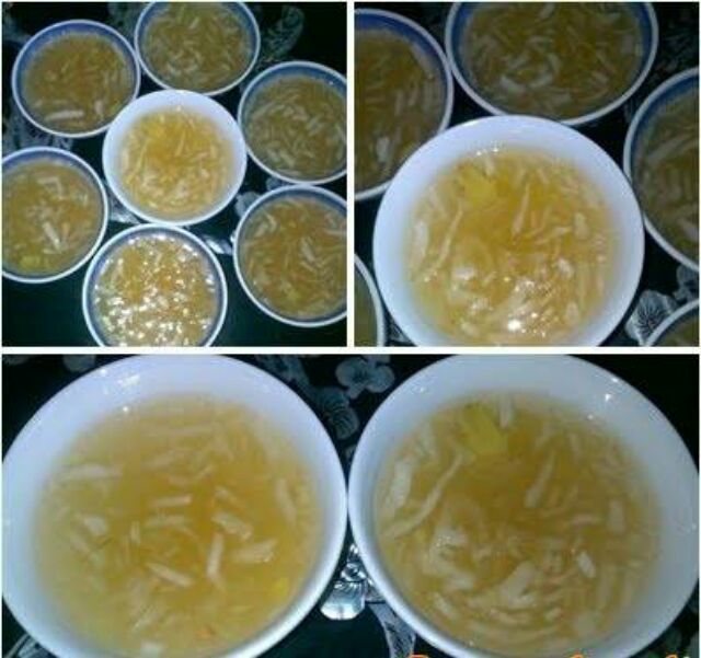 100gr rau câu chân vịt nấu chè