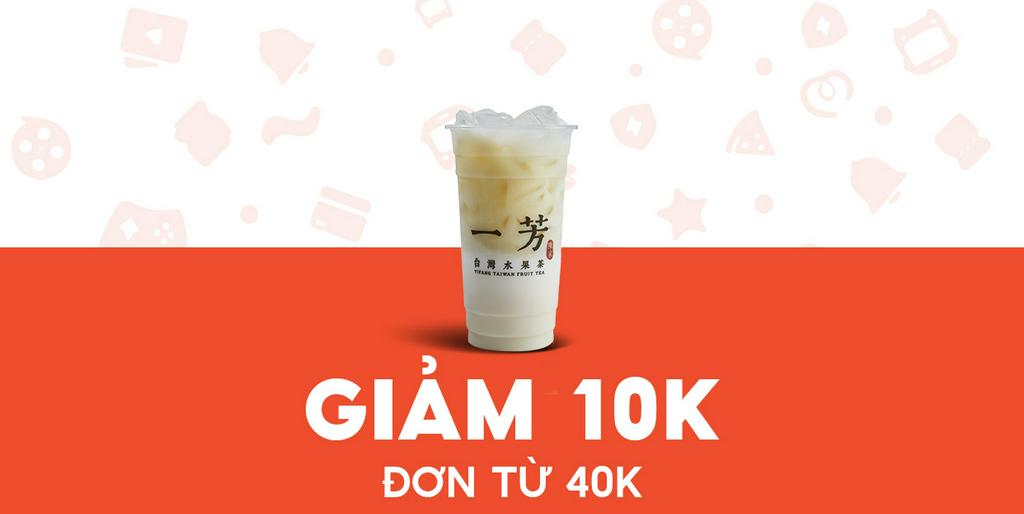 - YIFANG TEA - Giảm 10K cho Sữa Tươi Mía