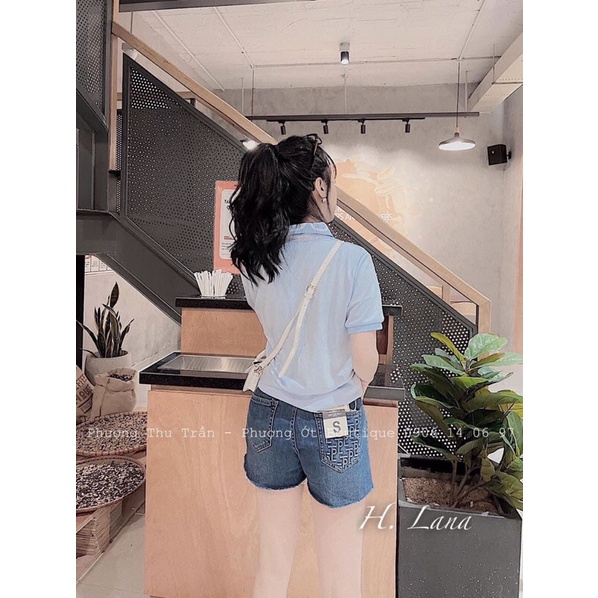 ÁO POLO LACOSTE XANH