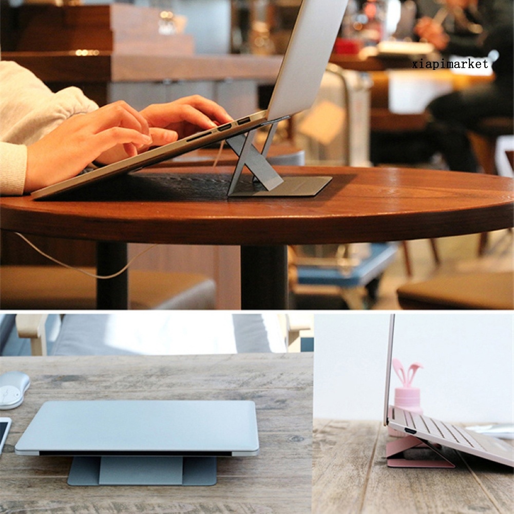 LOP_Multifunctional Portable Thin Folding All-in-one Laptop Stand Notebook Holder