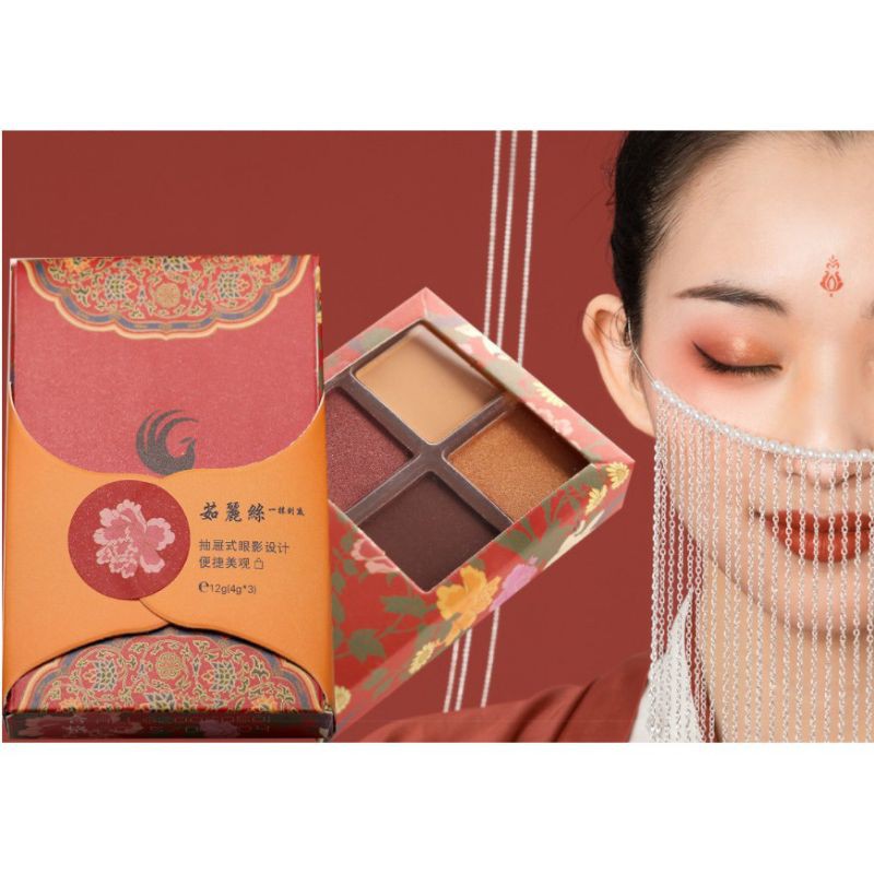 Phấn Mắt Phượng Hoàng Rulix 4 Ô 5822 lâu trôi  nội địa sỉ tốt - DREAM STORE | BigBuy360 - bigbuy360.vn