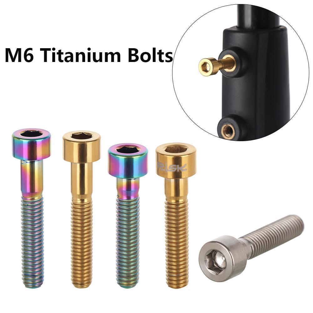 1 Ốc Vít M6 Bằng Titan Chất Lượng Cao Cho Xe Đạp