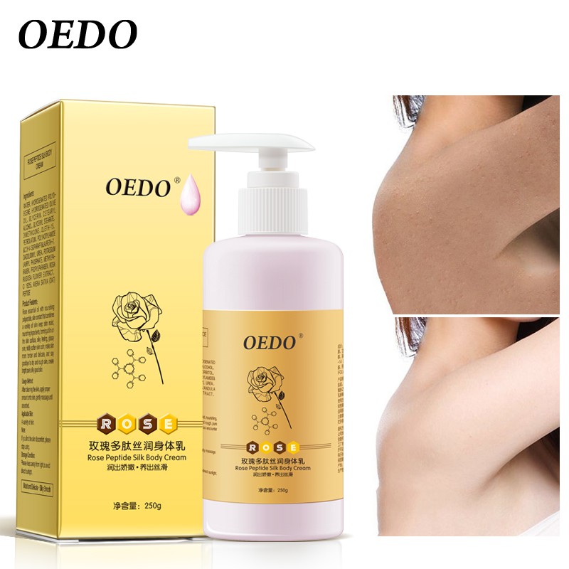 Kem Dưỡng thể Hoa hồng OEDO /Giữ ẩm cho da /Cải thiện làn da khô và thô ráp /Chống nứt nẻ /Làm trắng