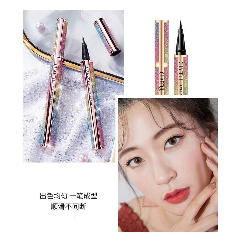 [Hàng mới về] Bút kẻ mắt CHAFFUL dạng lỏng chống thấm nước nhanh khô lâu trôi dành cho trang điểm | BigBuy360 - bigbuy360.vn