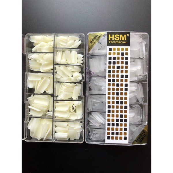 Móng úp hsm thường,móng hsm nhám sẵn chuẩn fom ít phải dũa”loại 1 giá rẻ tận xưởng