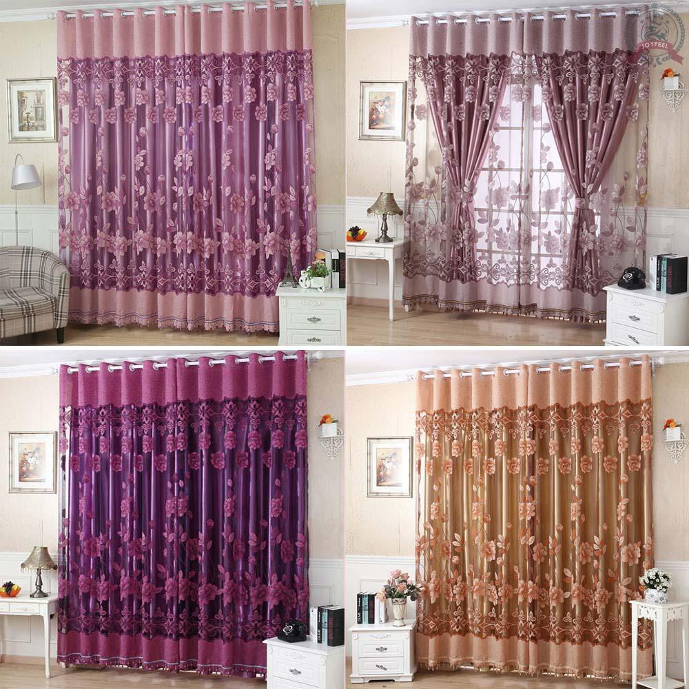 Bộ 2 Rèm Cửa Sổ 100x250cm X98 &quot;