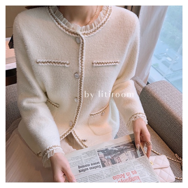 Khoác vest dạ bông nhẹ
