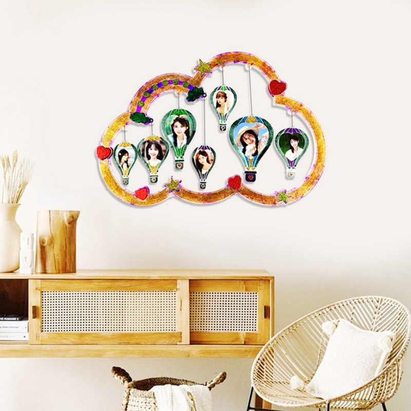 Khuôn Silicone Hình Khinh Khí Cầu Làm Trang Sức Thủ Công