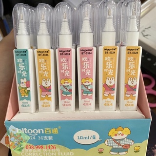 Bút Xoá Nước Bitoon Cute 10ml