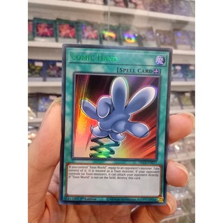 Thẻ Bài Lẻ YugiOh! Mã DLCS-EN077 - Comic Hand - Ultra Rare (Green) - 1st Edition