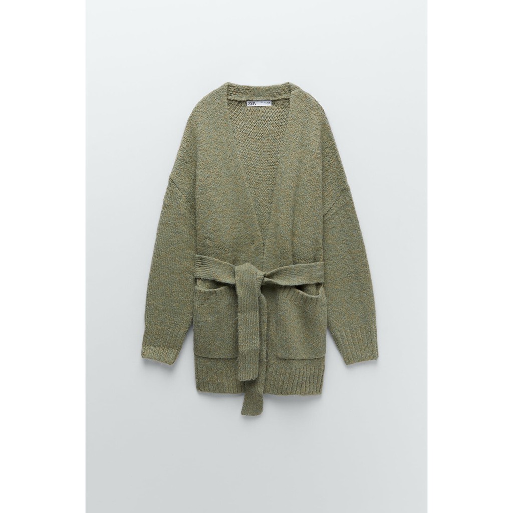ÁO KHOÁC Cardigan OVERSIZE KÈM THẮT LƯNG ZR AUTH NEW TAG