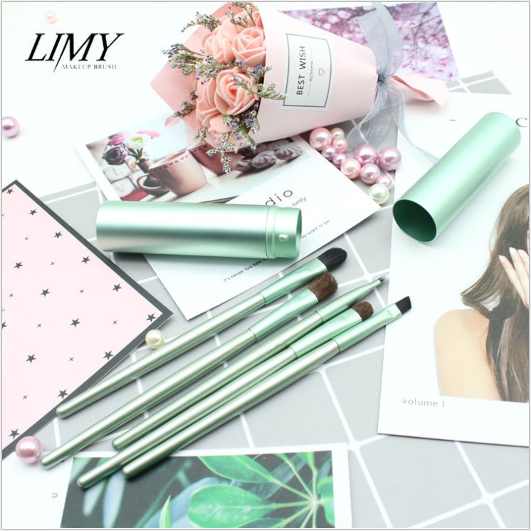 Bộ 05 Cọ Trang Điểm Makeup Mắt Lông Ngựa Chuyên Nghiệp LIMY LIMY01