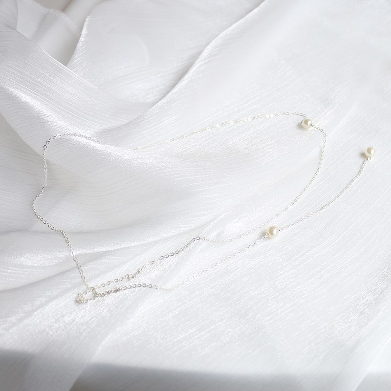 Dây chuyền thời trang mặt hình viên ngọc độc đáo cho nữ