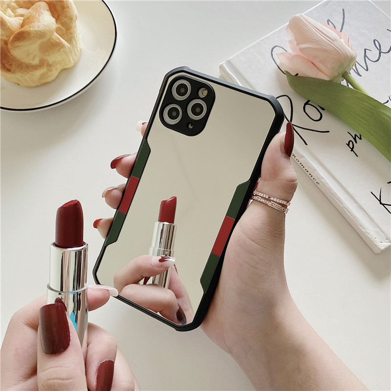 samsung phone case samsung note10 note10pro note20 note20pro note20plus m30s m21m10 a10 a11 Skin feel contrast color makeup mirror phone case