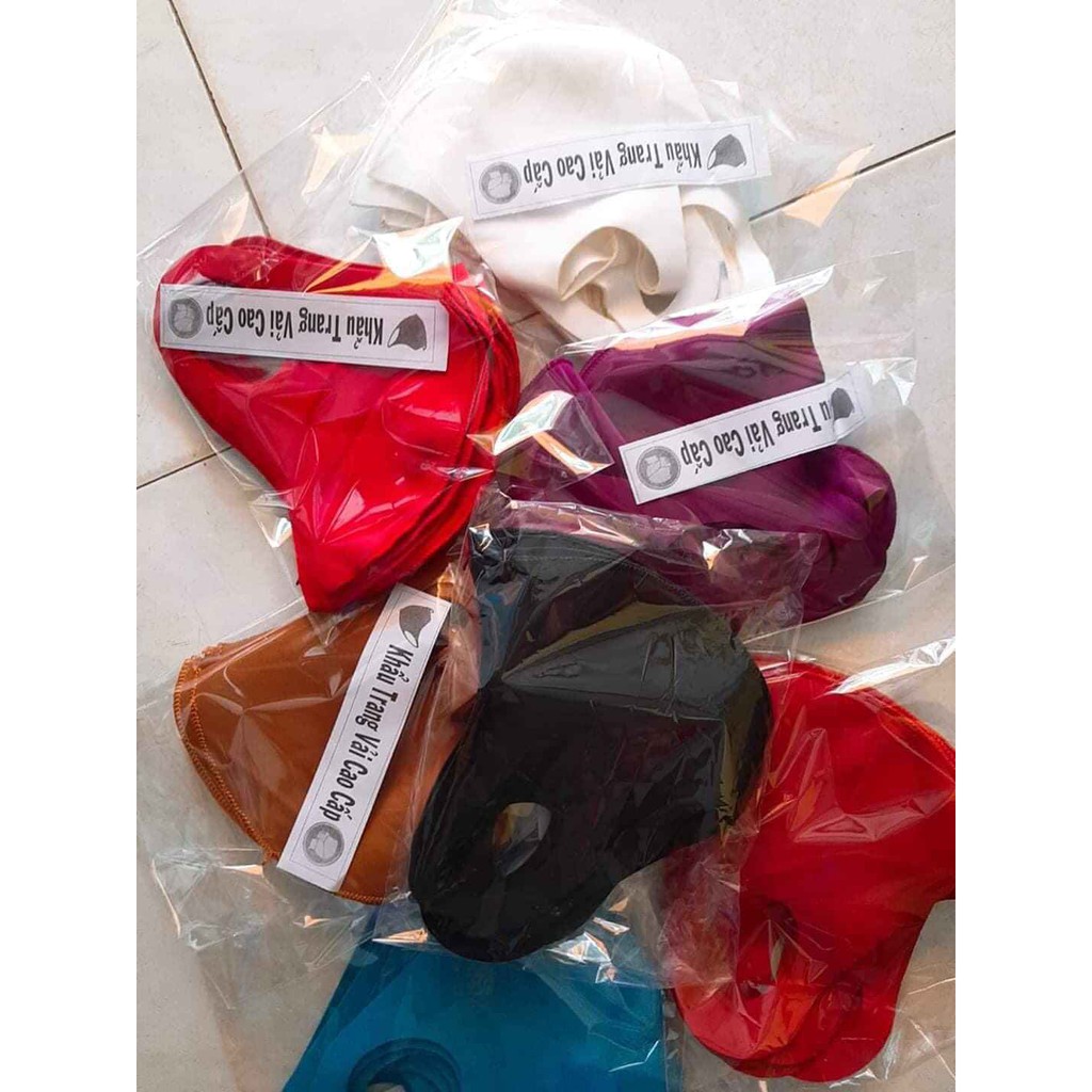 Khẩu Trang Su Trơn 3D 1 Lớp Hàng Tự Sản Xuất - Tái Sử Dụng | BigBuy360 - bigbuy360.vn