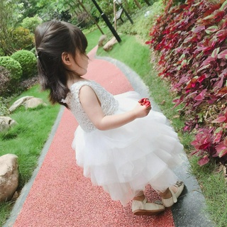 Đầm xòe dự tiệc dễ thương cho bé gái