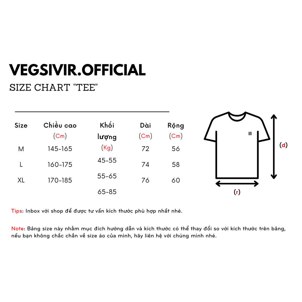 Áo Thun Unisex Vegsivir - MINI ICON