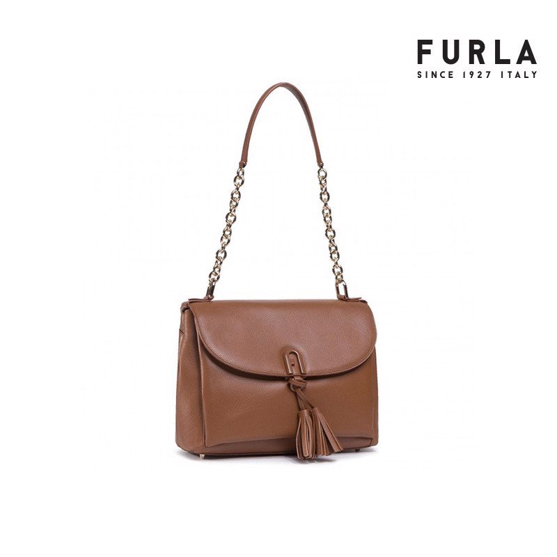 [Mã FAPREBAU giảm 10% đơn từ 1tr] Túi Nữ Furla 1927 Tassel L Shoulder Bag Vitello St Oasi