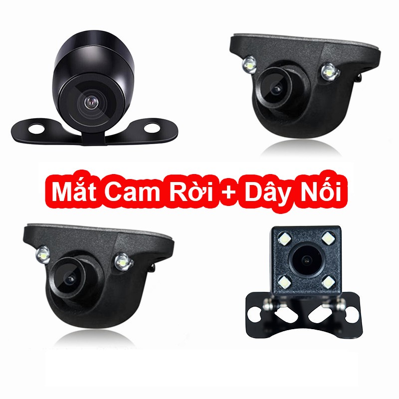 Của Camera 360 Ô Tô Có Đèn LED đi đêm, Camera dán 3M sau gương,BH 1 Năm