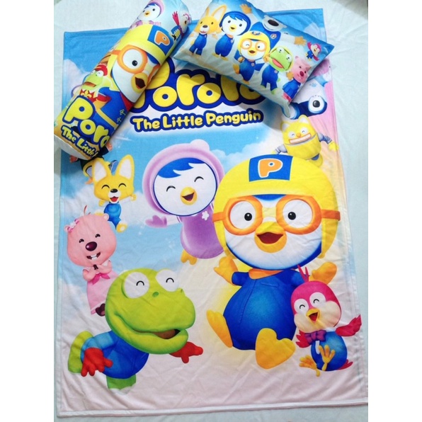 Vỏ gối và chăn Chim cánh cụt Pororo