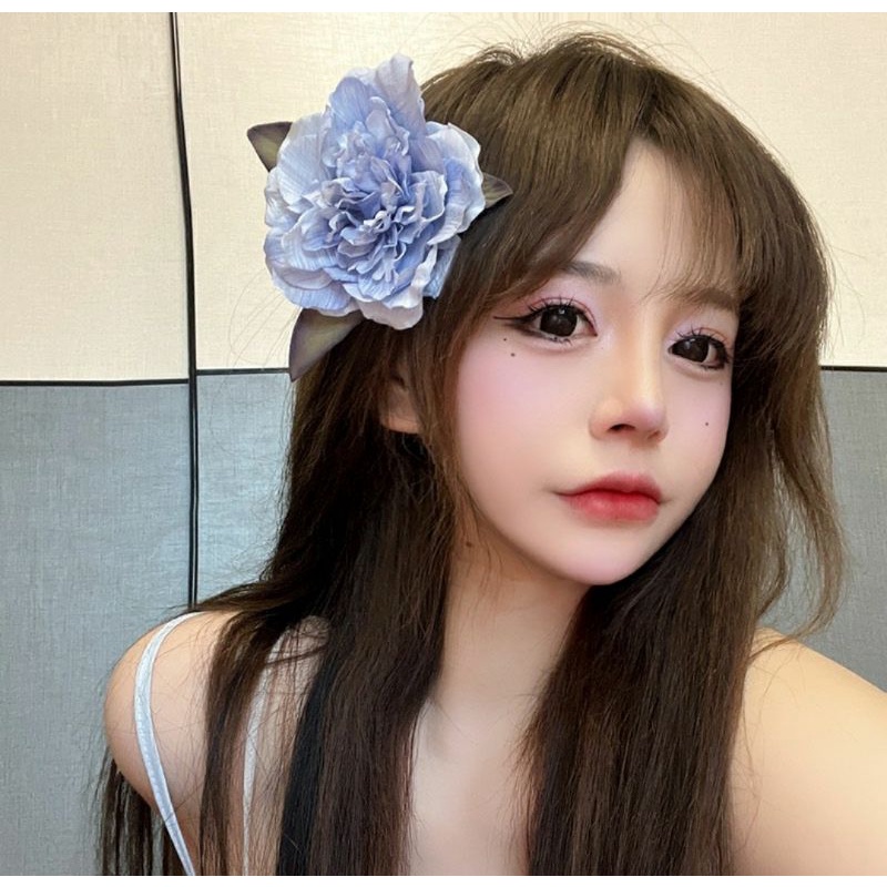 Hoa cài kẹp tóc dùng đi biển du lịch trang trí nghệ thuật cho mái tóc Lh0917399527