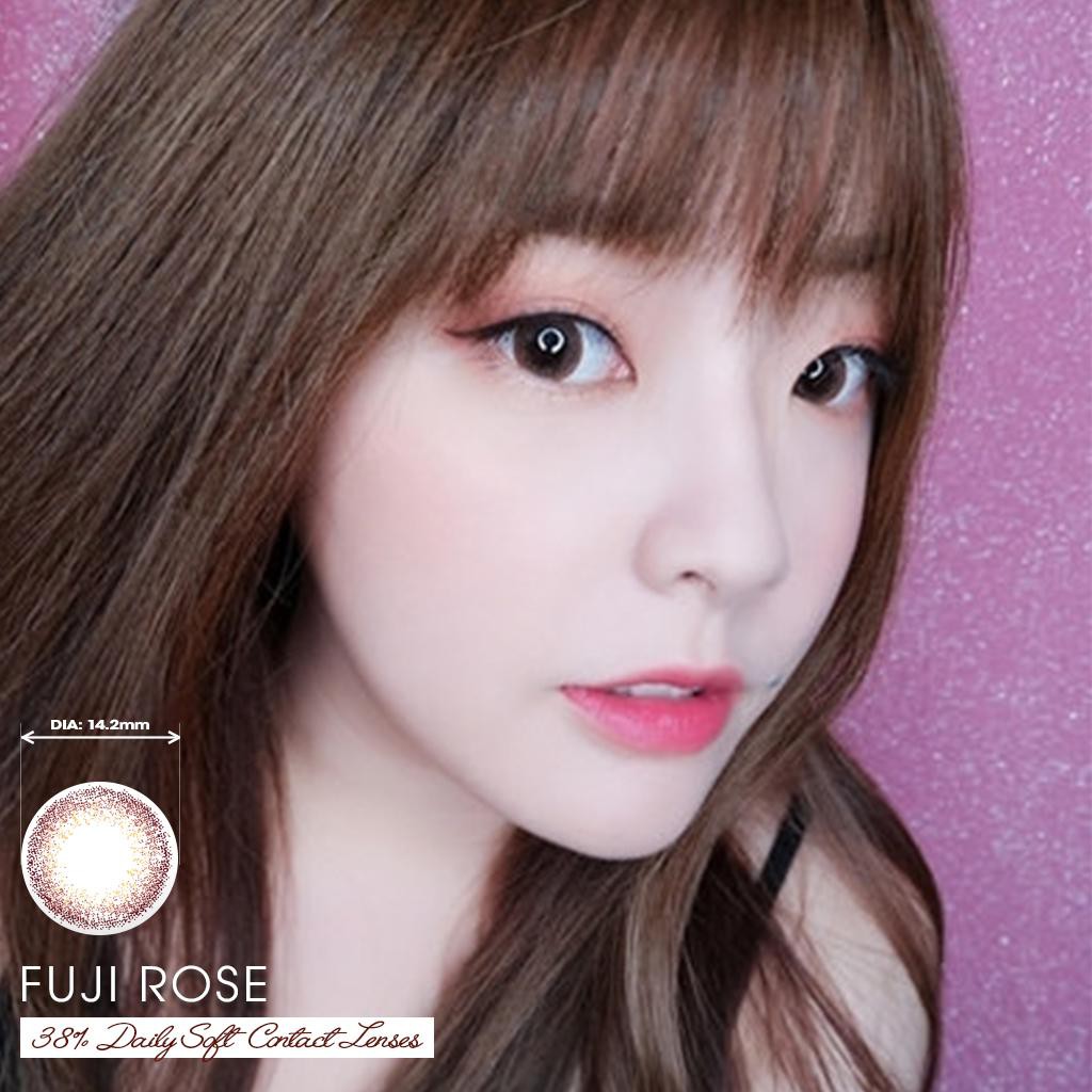 Kính áp tròng màu dùng 1 ngày Eye Secret Contact Lens-FUJI ROSE