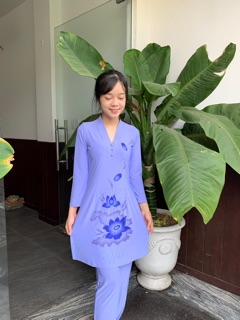 Đồ lam đi chùa # cách tân thun vẽ