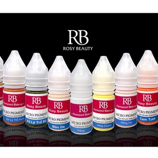 Mực phun xăm môi Rosy nhanh bám bong đậm