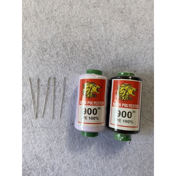 Chỉ khâu tay dài 900 mét kèm 5 kim xỏ siêu rẻ