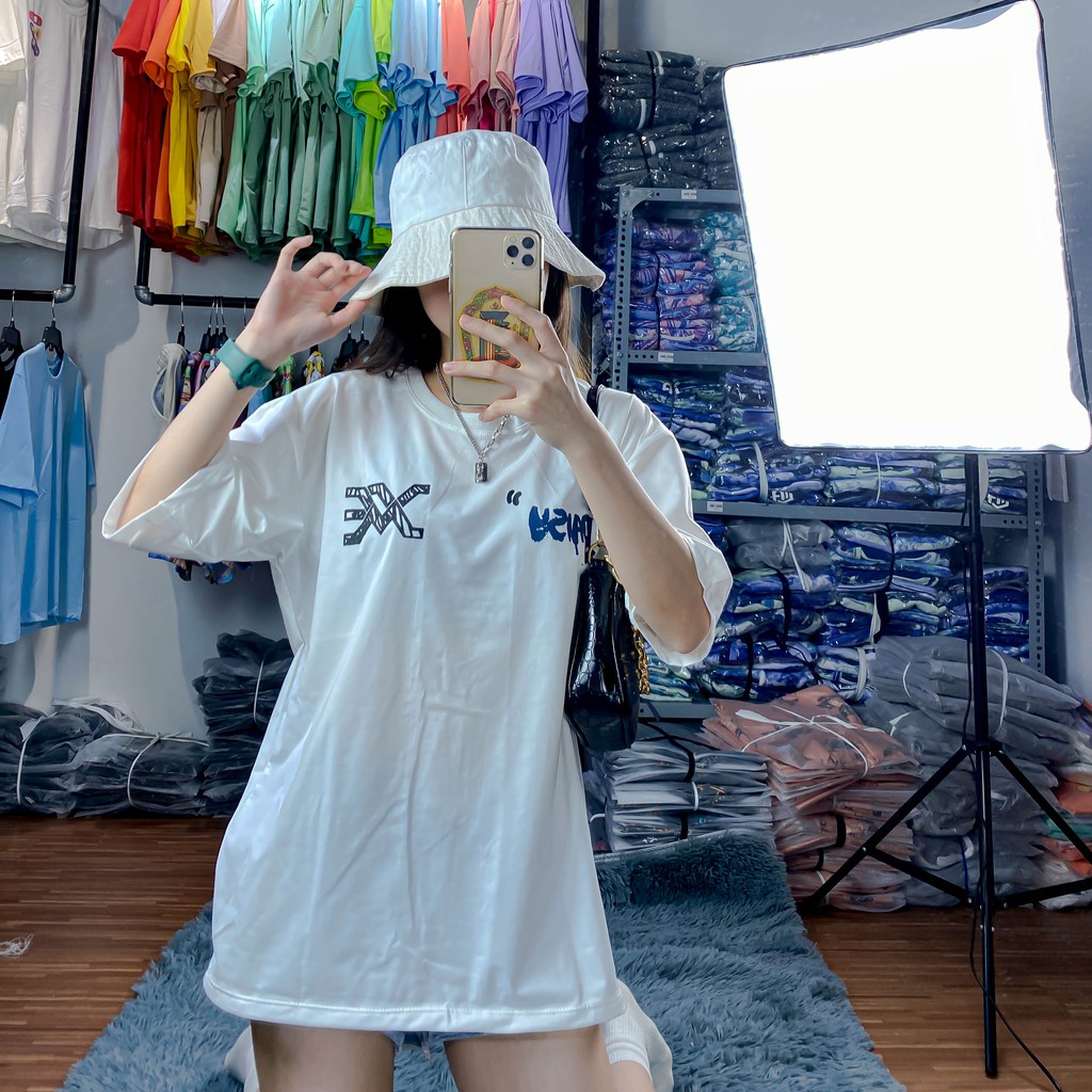 🍀HÀNG ĐẸP🍀 Áo thun hoa cúc siêu xịn xò unisex oversize vải cotton xượt poli co giãn thấm hút tốt A021