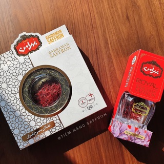 Saffron Nhuỵ Hoa Nghệ Tây Bahraman Tây Á Chính Hãng Nhập Khẩu Chính Ngạch Loại Super Negin Cao Cấp Hộp 5g