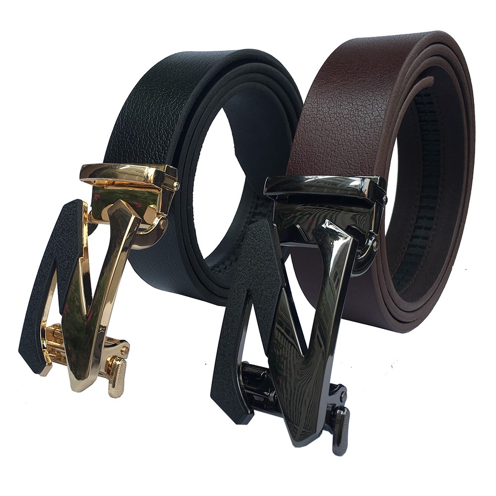 Thắt Lưng Nam Da Bò Đầu Khóa Tự Động Chữ Z DLDKCZ-01