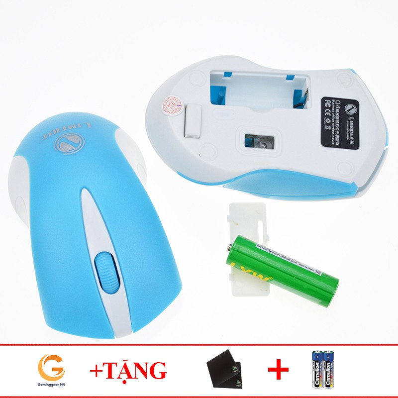 Chuột không dây văn phòng thời trang + Tặng kèm bộ quà tặng hè miễn phí hấp dẫn | BigBuy360 - bigbuy360.vn