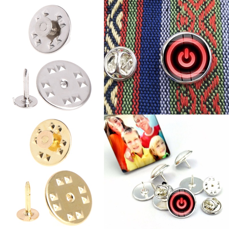 Set 100 đinh ghim dùng làm trang sức bằng đồng thau DIY