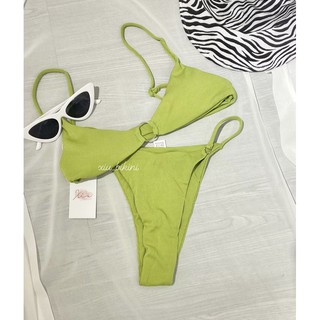 Bikini 2 mảnh khoen bạc (ảnh thật)