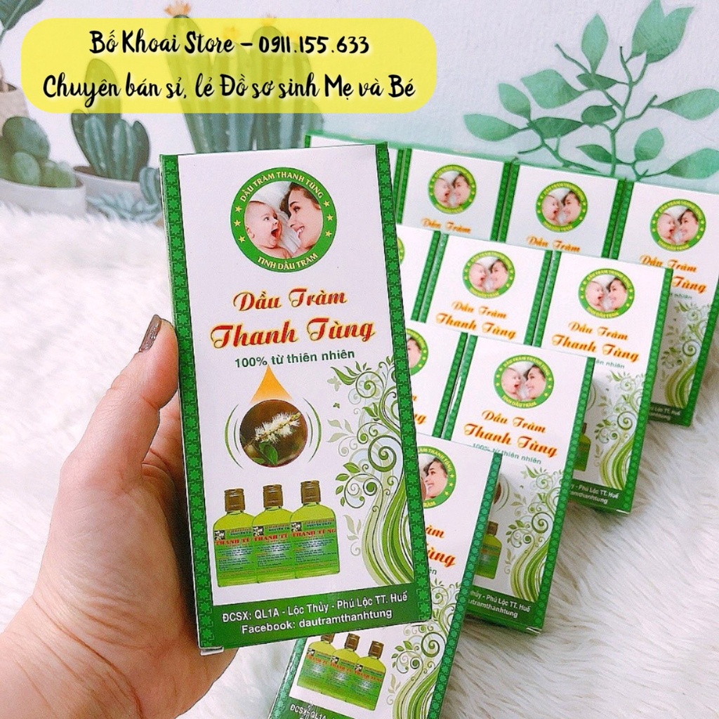 Dầu Tràm Huế nguyên chất - Dầu Tràm Huế Thanh Tùng 110ml - Bố Khoai Store