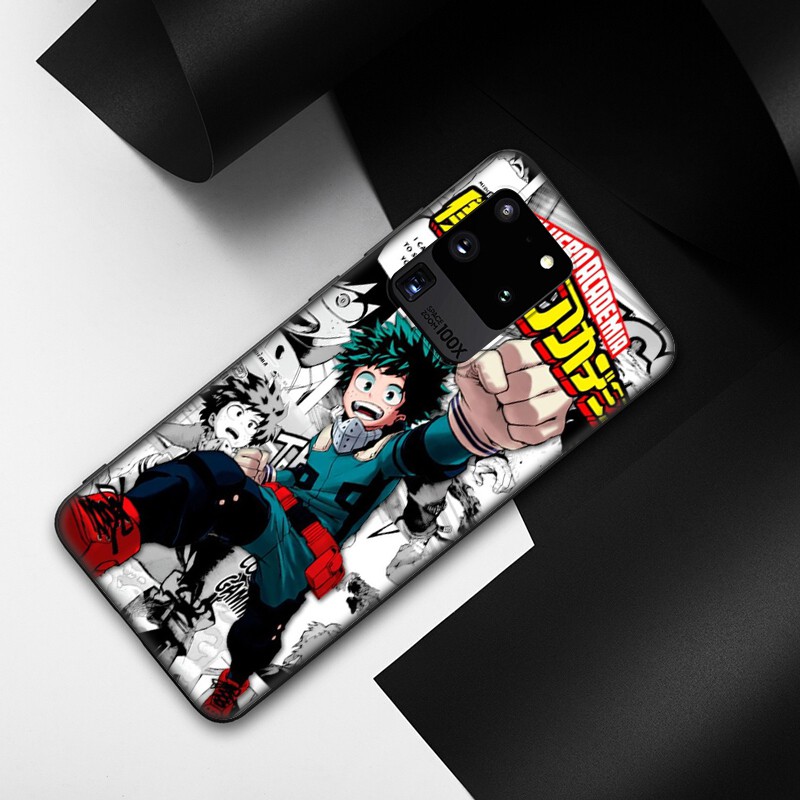 Samsung Galaxy S10 S9 S8 Plus S6 S7 Edge S10+ S9+ S8+ Casing Soft Case 92LU My Hero Academia mobile phone case