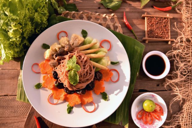 Bún gạo lứt huyết rồng Bích Chi -gói 200g