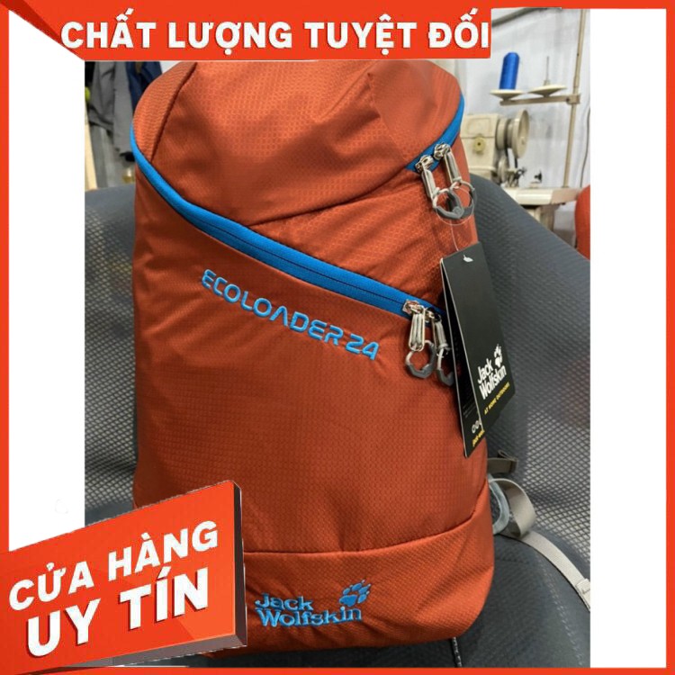 Balo du lịch Jack Wolfskin ECOLOADER 24 BẢO HÀNH TRỌN ĐỜI Balô phuot trekking hiking leo núi xịn sò - dây đeo trợ lự