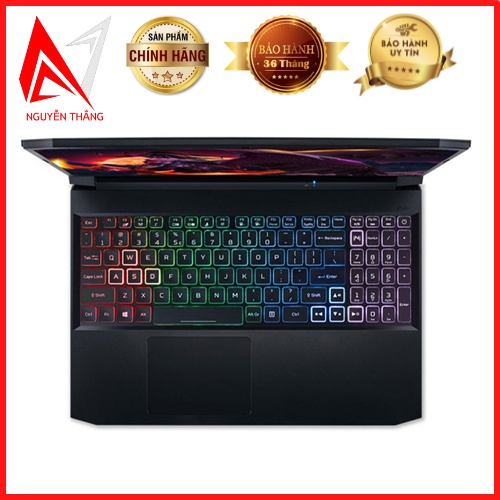 Laptop Acer Nitro 5 Gaming AN515 57 54MV i5 11400H/8GB/512GB/4GB RTX3050/144Hz/Win11 chính hãng