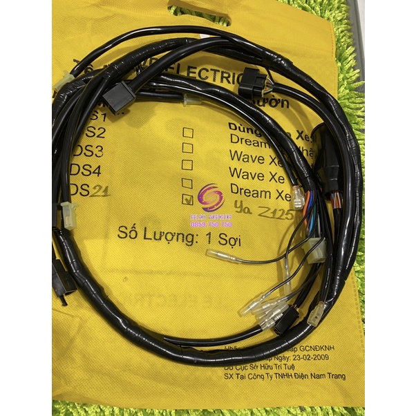 DÂY ĐIỆN SƯỜN YAZ Y125Z L1 & L2
