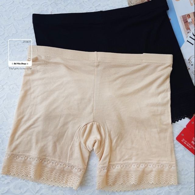 QUẦN ĐÙI MẶC TRONG VÁY SIZE LỚN
