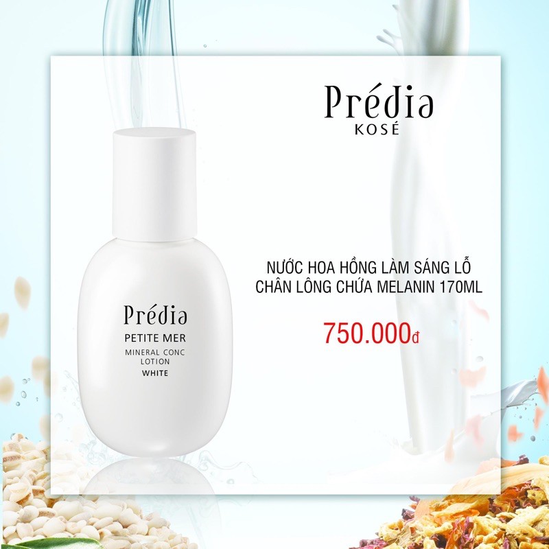 Lotion làm trắng sáng da Kosé Prédia Petite Mer White Mineral Conc Lotion White | BigBuy360 - bigbuy360.vn