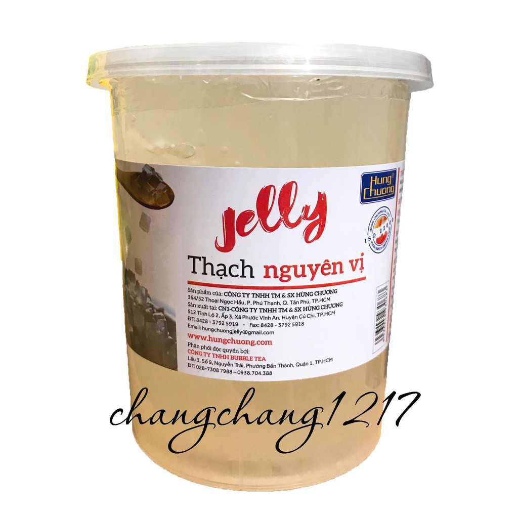Thạch Dừa Rau Câu Hùng Chương Jelly Hủ 2kg2