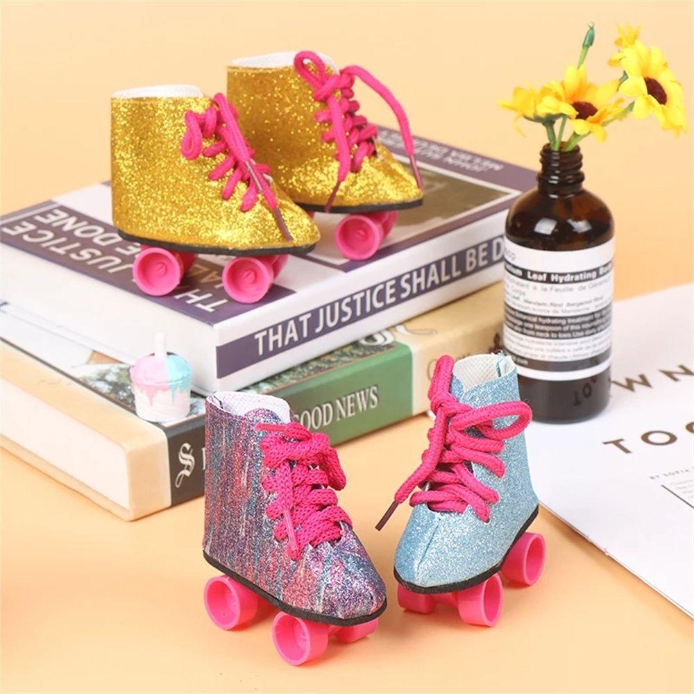 CLEVER Giày Trượt Patin Mini Cho Búp Bê