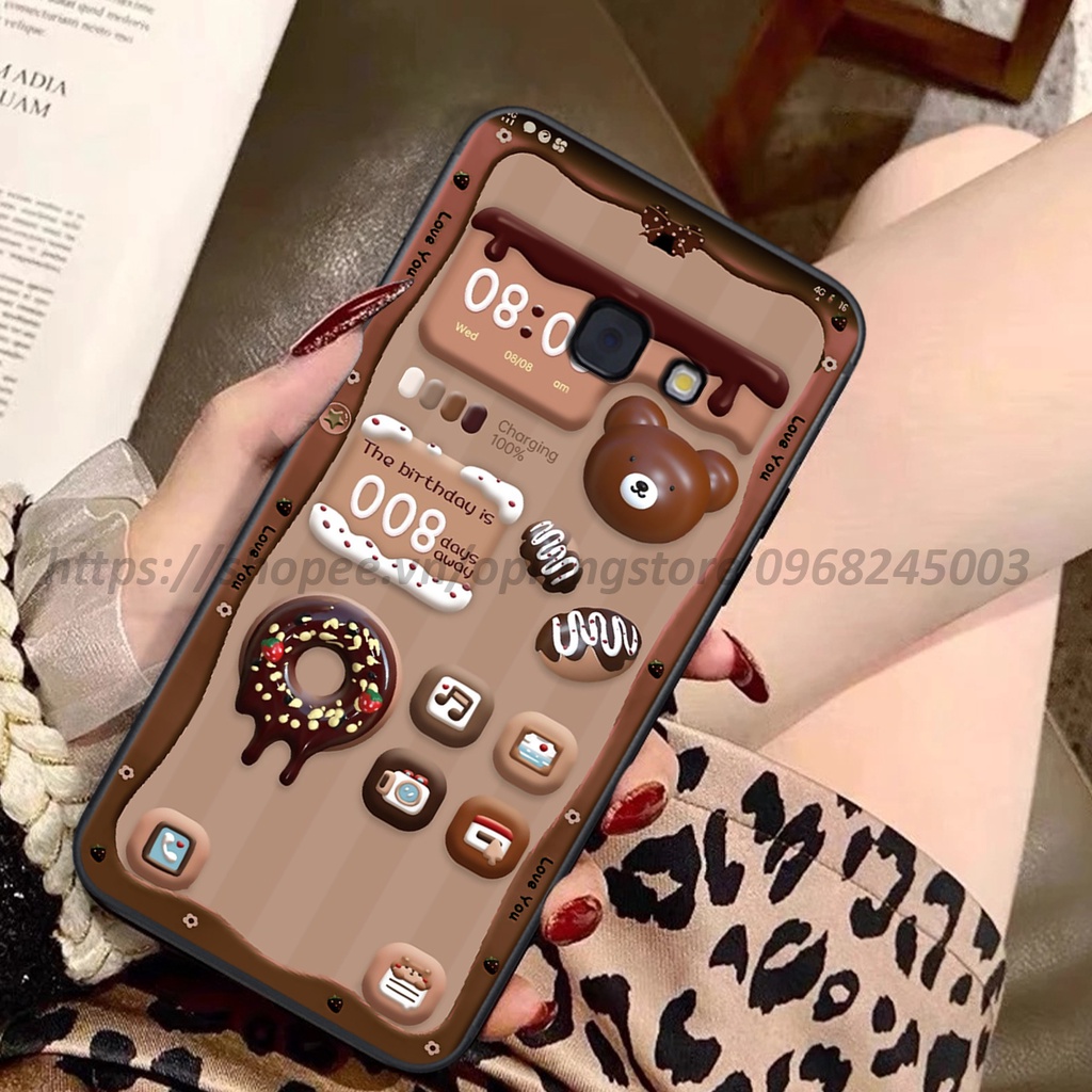 Ốp lưng Samsung A3 2017 / A5 2017 / A7 2017 in hình 3D gấu,thỏ cute dễ thương