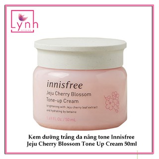 Kem dưỡng trắng da nâng tone Innisfree Jeju Cherry Blossom Tone Up Cream